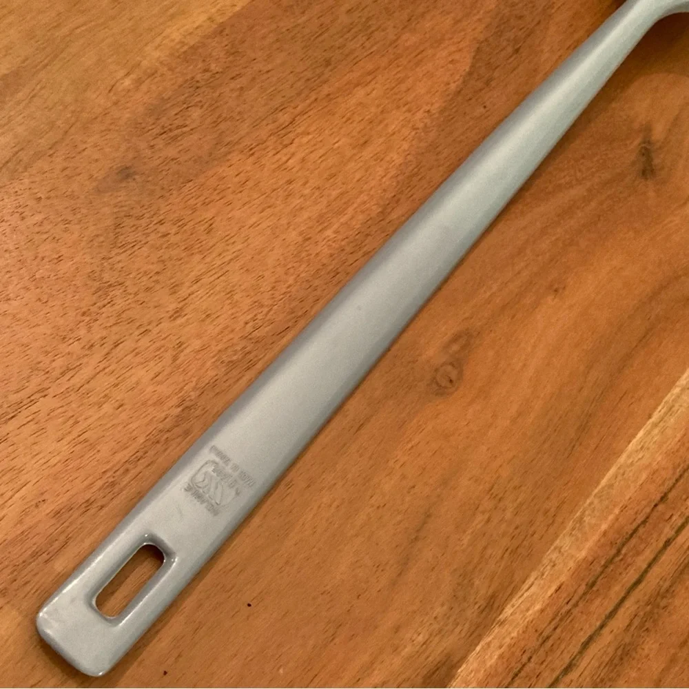 Vintage Light Blue Melamine Serving or Flipping Fork Made in Taiwan
